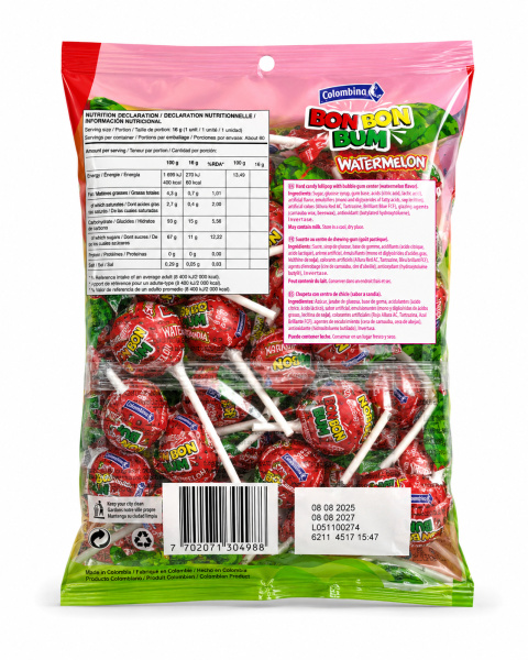 BON BON BUM Sandia 24 UD 17g